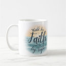 Search for walk by faith mugs Scripture