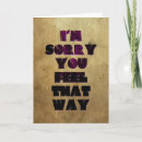 Search for apology humour cards Apologise