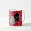 Search for red skull mugs Halloween