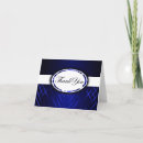 Search for blue and white thank you cards College