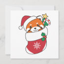 Search for red panda christmas cards Xmas