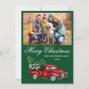 Search for vintage watercolor christmas cards Red and green
