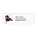 Search for sparrows return address labels Cute