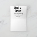 Search for bachelorette thank you cards She's a catch