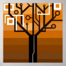 Search for colourful trees posters Abstract