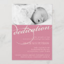 Search for girls baby dedication invitations Christian