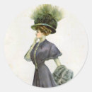 Search for vintage fashion illustration stickers For her