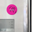 Search for initial monogram magnets Black and white