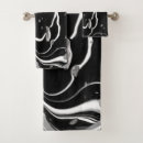 Search for black and white abstract bath towels Minimalist