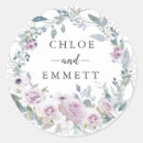 Search for purple green wedding stickers Wreath