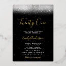 Search for formal 21st birthday invitations Elegant