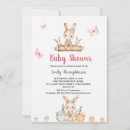 Search for floral bunny invitations Butterfly