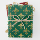 Search for gold fleur de lis wrapping paper Elegant