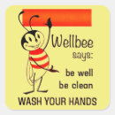 Search for clean hands stickers Health