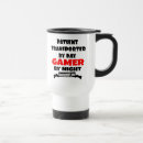 Search for gamer travel mugs Player