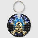 Search for bad to the bone key rings Skull