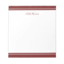 Search for monogram notepads Border