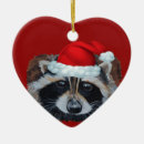 Search for racoon christmas tree decorations Wildlife