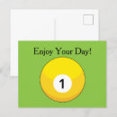 Search for billiards ball postcards Sport