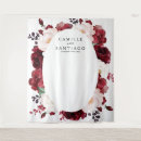 Search for burgundy backdrops Bridal shower