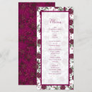 Search for maroon menus Elegant
