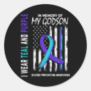Search for godson stickers Purple
