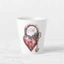 Search for lock and key mugs For her