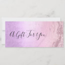 Search for boutique business gift certificates Elegant