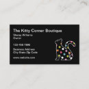Search for feline business cards Cat