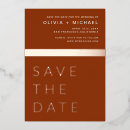 Search for rose gold save the dates Minimalist
