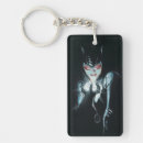 Search for villain rectangular key rings Comic illustration