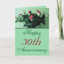 Search for 30th anniversary cards Green