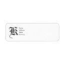 Search for wedding thank you return address labels Bridal shower