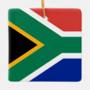 Search for africa christmas tree decorations South african flag