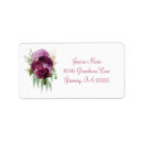 Search for floral lilac return address labels Roses