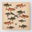 Search for vintage fish clocks Animal