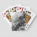 Search for vintage steam train playing cards Locomotive