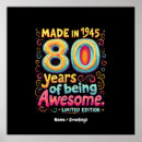 Search for 80 posters Birthday