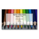 Search for spectrum business cards Rainbow colours