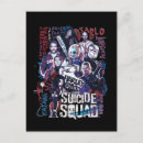 Search for task postcards Suicide squad
