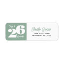 Search for text return address labels Trendy