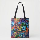 Search for graffiti bags Illustration