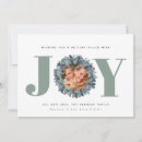 Search for modern typography christmas cards Joy