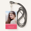 Search for pink id badges Chic