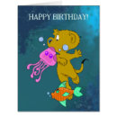 Search for swim birthday cards Cute