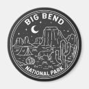 Search for bended magnets Big bend national park