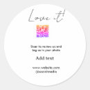 Search for review stickers Scan to review