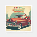 Search for classic cars napkins Rustic