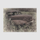 Search for vintage car tissue paper Decoupage