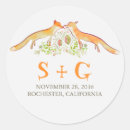 Search for fox wedding stickers Forest